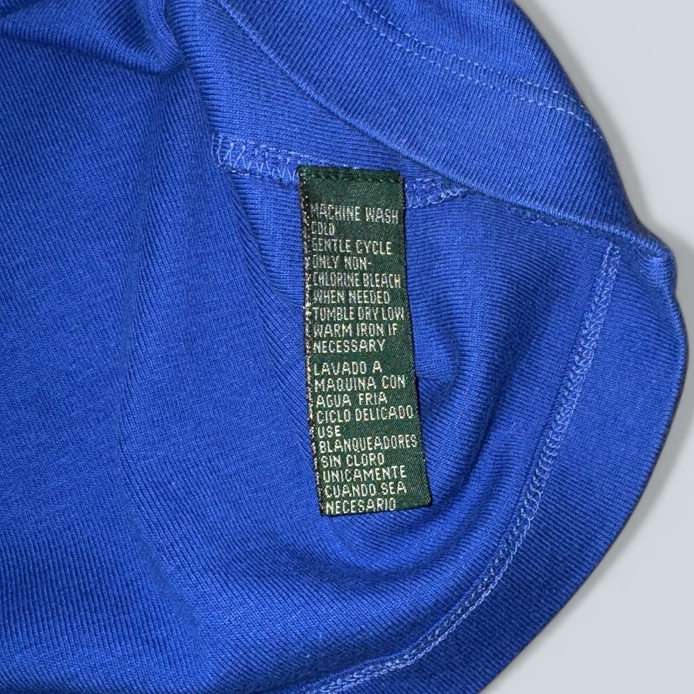 Lauren Ralph Lauren Blue Short Sleeve Tee - Picture 5 of 5